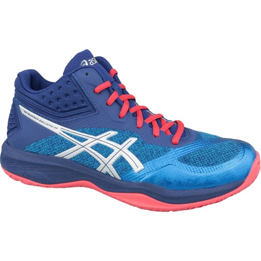 Buty sportowe męskie niebieskie Asics sznurowane 