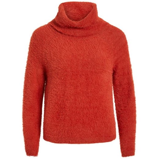 Czerwony sweter damski Vila 
