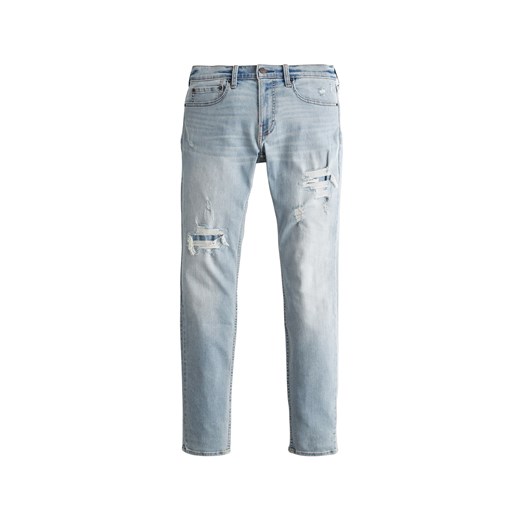 Hollister jeansy męskie bez wzorów 