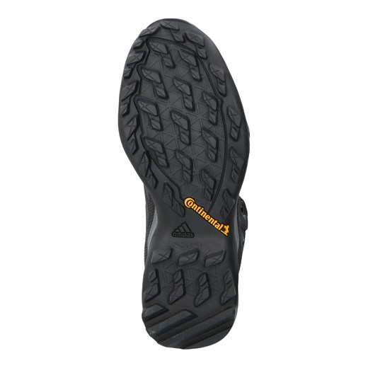 Buty trekkingowe damskie Adidas Performance sportowe z zamkiem bez wzorów płaskie 