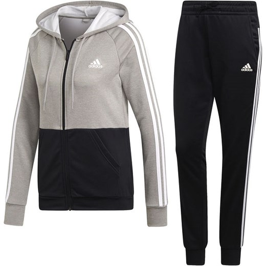 Dres damski Game Time Adidas (solid grey/black/white)  Adidas XS okazyjna cena SPORT-SHOP.pl 