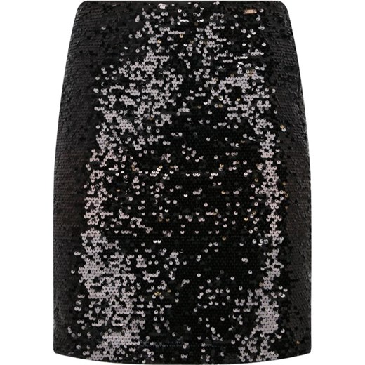 Czarna spódnica Armani Exchange na wiosnę mini gładka 