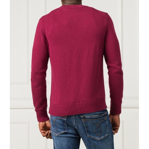 Czerwony sweter męski Calvin Klein 