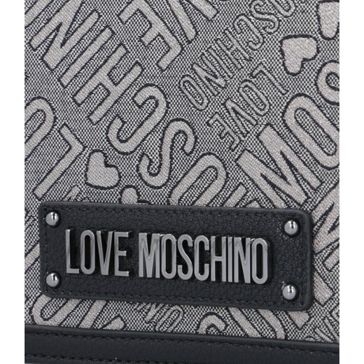 Listonoszka Love Moschino na ramię szara mała 
