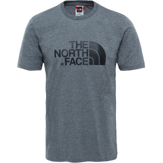 Koszulka sportowa szara The North Face z napisem 