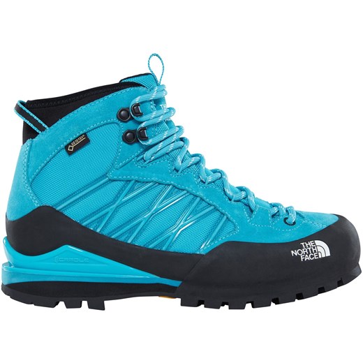 Buty trekkingowe damskie The North Face bez wzorów1 płaskie gore-tex sznurowane sportowe 