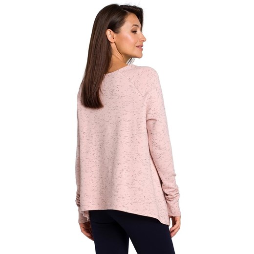 Sweterek o luźnym kroju - różowy Merg  L/XL merg.pl okazja 
