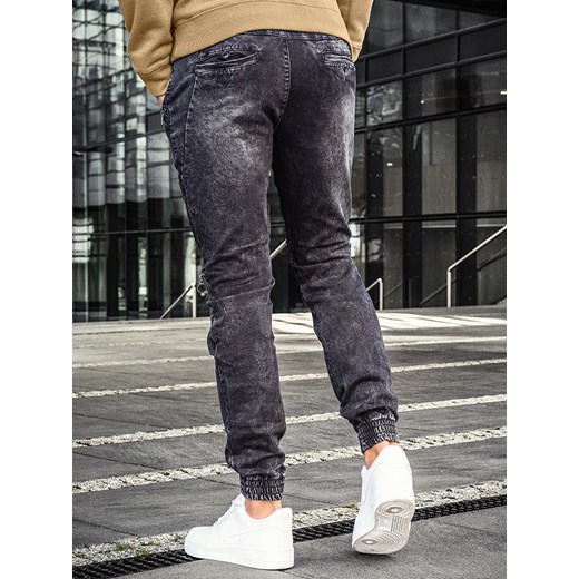 Spodnie jeansowe Joggery czarne KA539/2C  Escoli 36 promocja  