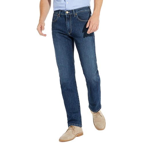 Wrangler jeansy męskie gładkie 