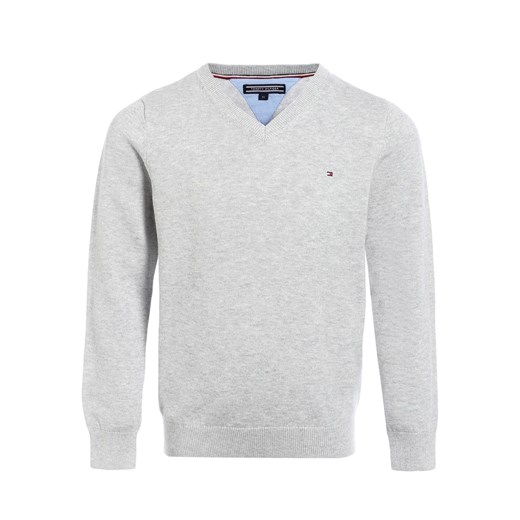 Sweter chłopięcy Tommy Hilfiger bez wzorów