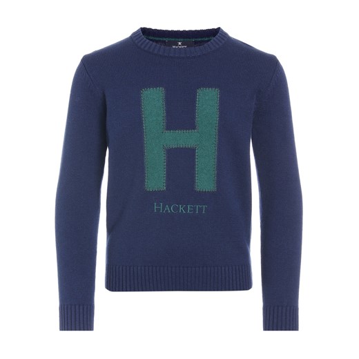 Sweter chłopięcy Hackett London z napisami 