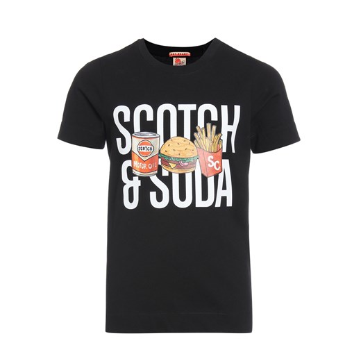 T-shirt chłopięce SCOTCH&SODA w nadruki z krótkimi rękawami 