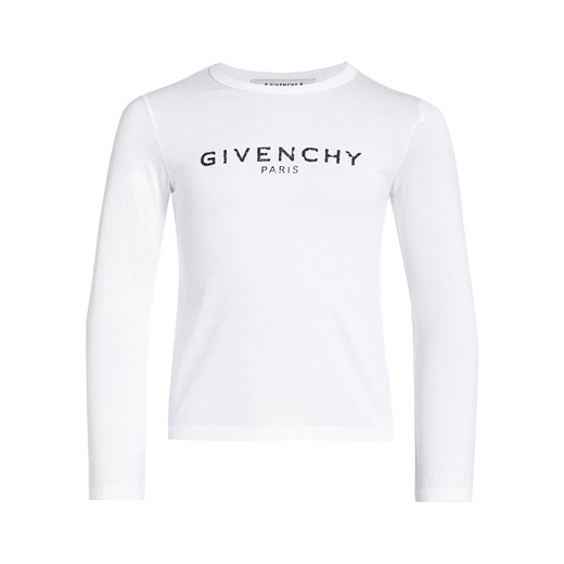 Bluzka dziewczęca Givenchy z nadrukami z długim rękawem na lato 
