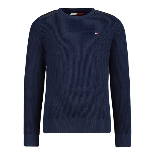 Sweter chłopięcy Tommy Hilfiger bez wzorów 