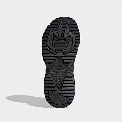 Buty sportowe męskie Adidas Originals czarne na wiosnę sznurowane 