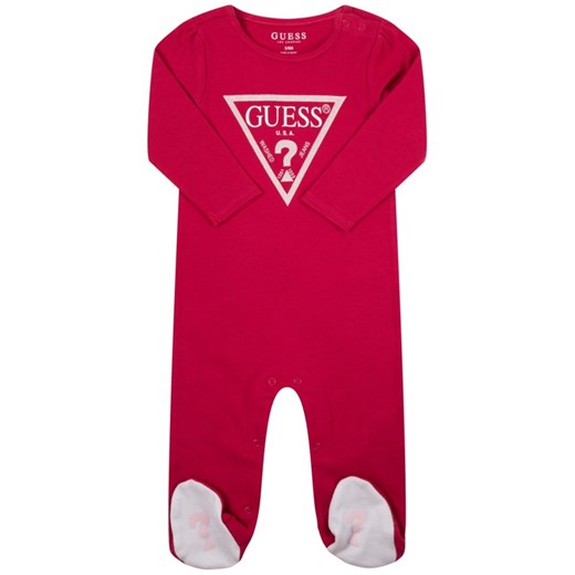 Odzież dla niemowląt czerwona Guess dziewczęca 