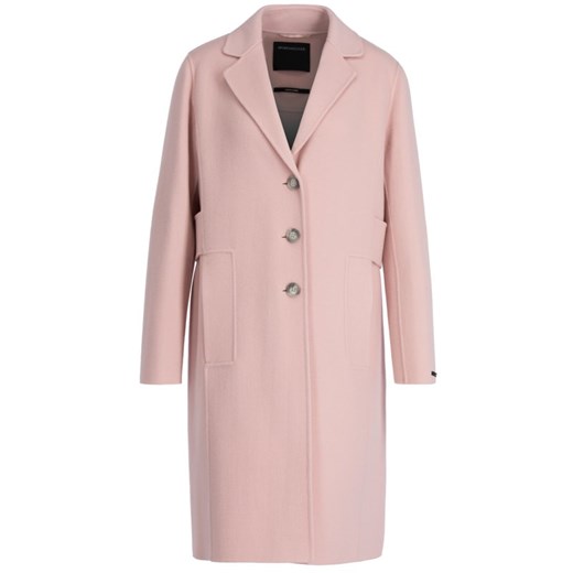 Różowy płaszcz damski Sportmax Code 