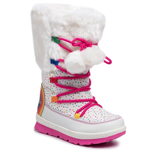 Buty zimowe dziecięce Agatha Ruiz De La Prada sznurowane kozaki 