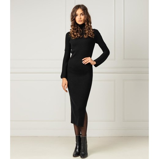 Boss Casual Sukienka Ianna | z dodatkiem wełny  Boss Casual M Gomez Fashion Store