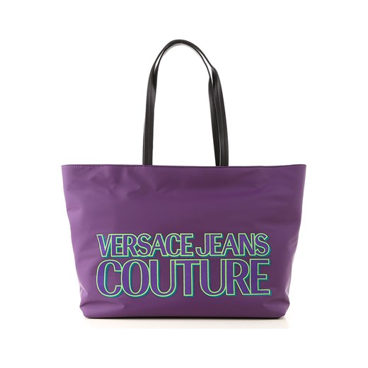 Versace Jeans Couture  Torba typu Tote Na Wyprzedaży, purpurowy, Nylon, 2019
