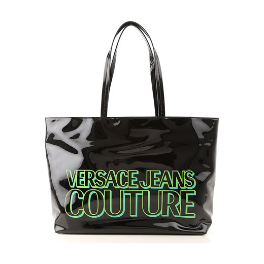 Versace Jeans Couture  Torba typu Tote Na Wyprzedaży w Dziale Outlet, czarny, Poliester, 2019
