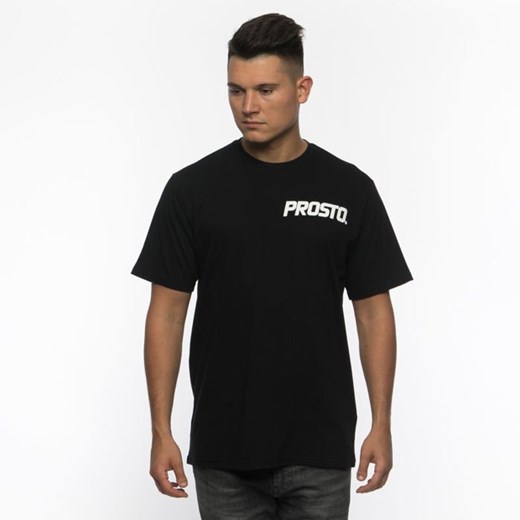 T-shirt męski Prosto Klasyk z napisami z krótkimi rękawami 