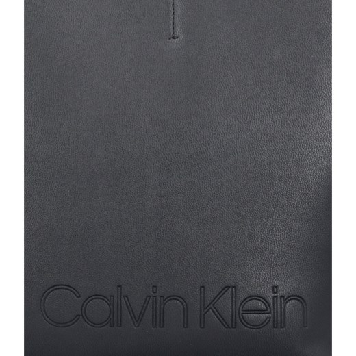 Shopper bag Calvin Klein bez dodatków elegancka 