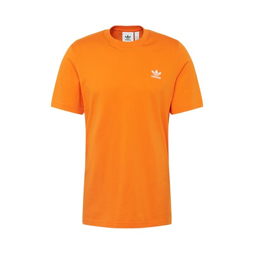 Koszulka sportowa Adidas Originals pomarańczowy bez wzorów bawełniana 