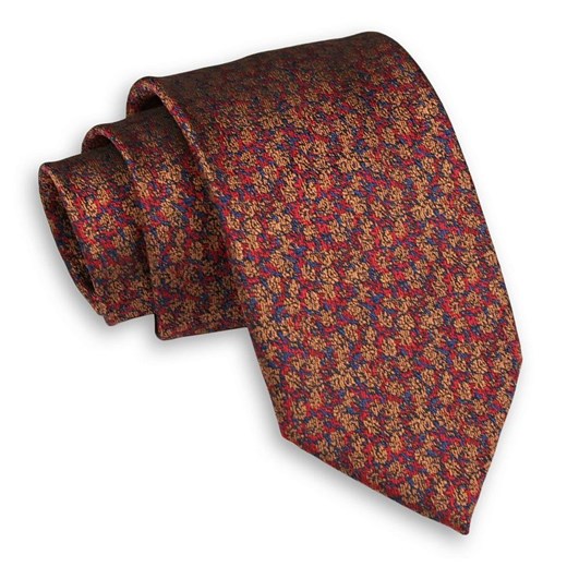 Kolorowy Męski Krawat -Chattier- 7,5cm, Klasyczny, Szeroki, Elegancki, Melanż KRCH1095 ze sklepu JegoSzafa.pl w kategorii Krawaty - zdjęcie 75668991
