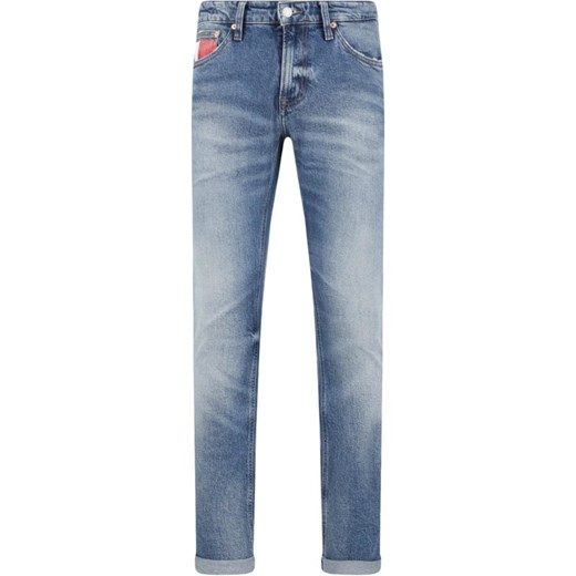 Niebieskie jeansy męskie Tommy Jeans 