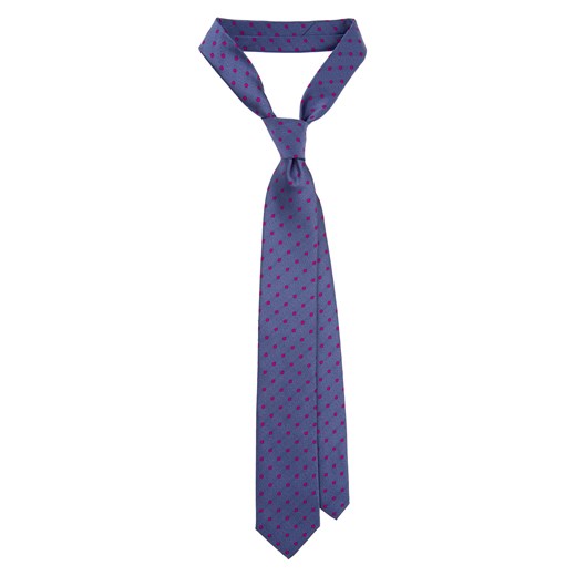 Krawat Niebieski w Kropki  Lancerto  