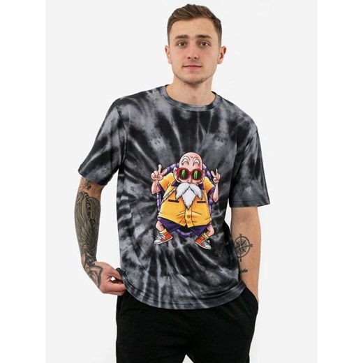 T-shirt męski Dragon Ball z krótkimi rękawami z nadrukami 