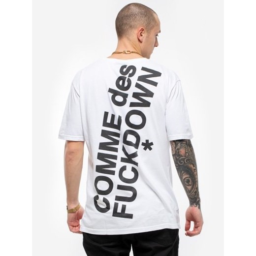 T-shirt męski Comme Des Fuckdown młodzieżowy z krótkimi rękawami 