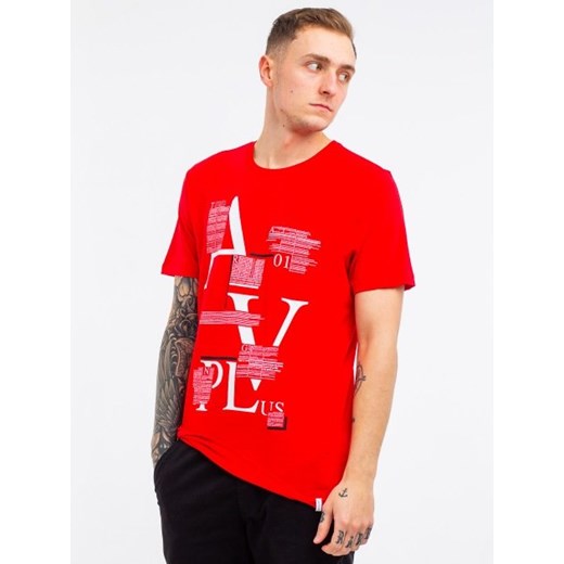 T-shirt męski Urban Selection z krótkimi rękawami bawełniany 
