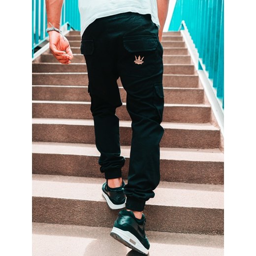 Spodnie męskie Jigga Wear czarne 