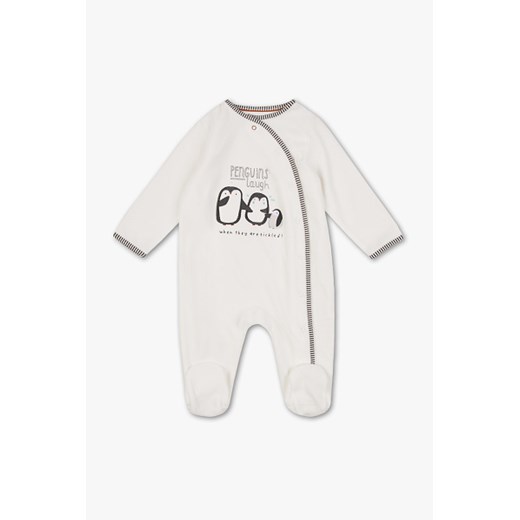 Odzież dla niemowląt Baby Club biała bawełniana 