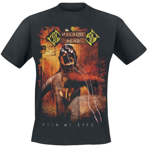T-shirt męski Machine Head z krótkim rękawem 