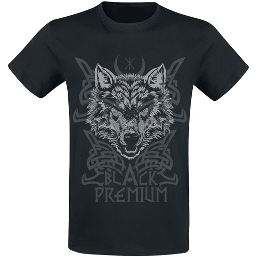 T-shirt męski Black Premium By Emp z krótkim rękawem 