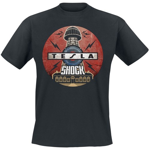 T-shirt męski Tesla 