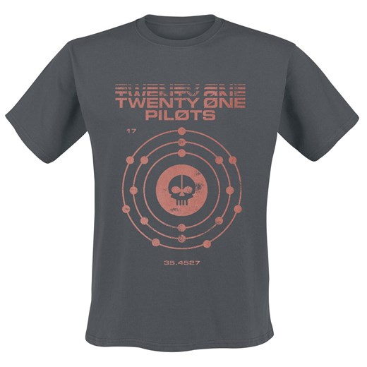 Twenty One Pilots - Atomic - T-Shirt - ciemnoszary (Anthracite)
