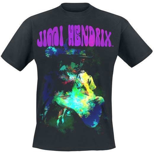 T-shirt męski Jimi Hendrix z krótkim rękawem 