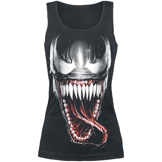 Bluzka damska Venom (marvel) z okrągłym dekoltem 