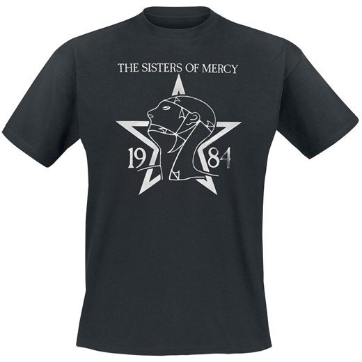 T-shirt męski The Sisters Of Mercy w stylu młodzieżowym czarny z krótkim rękawem na wiosnę 