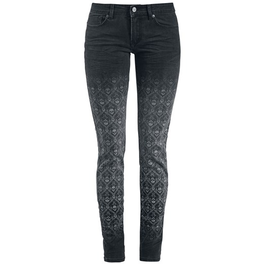 Jeansy damskie Black Premium By Emp casual z bawełny 