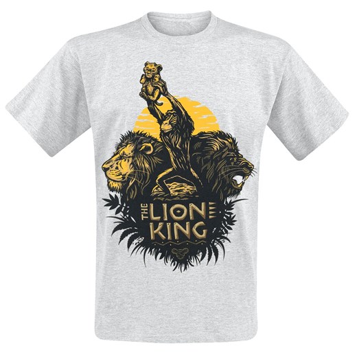 T-shirt męski The Lion King z krótkimi rękawami 