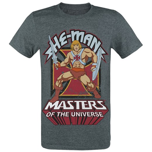 T-shirt męski Masters Of The Universe z krótkim rękawem w stylu młodzieżowym bawełniany 
