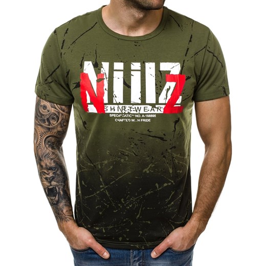 T-shirt męski Ozonee.pl z krótkimi rękawami 