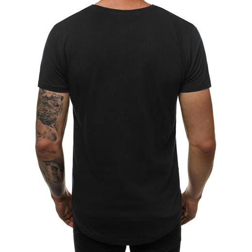 T-shirt męski Ozonee casualowy bawełniany z krótkim rękawem 