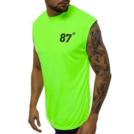 T-shirt męski Ozonee zielony 