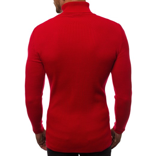 Sweter męski czerwony Ozonee 